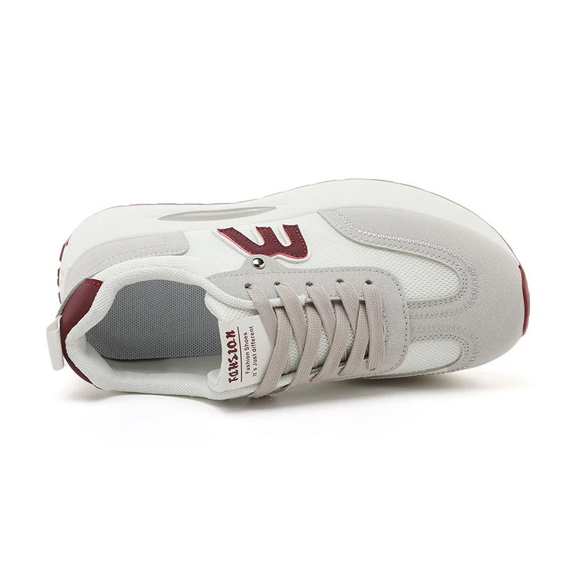 Damen Sportliche Sneakers mit atmungsaktiver Mesh-Oberfläche und dämpfender Sohle Heidi Mode 1771555830 - Image 2