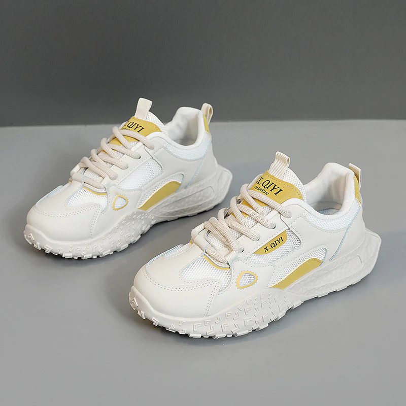 Damen Sportliche Sneakers mit atmungsaktiver Mesh-Oberfläche und dämpfender Sohle Heidi Mode - Image 2
