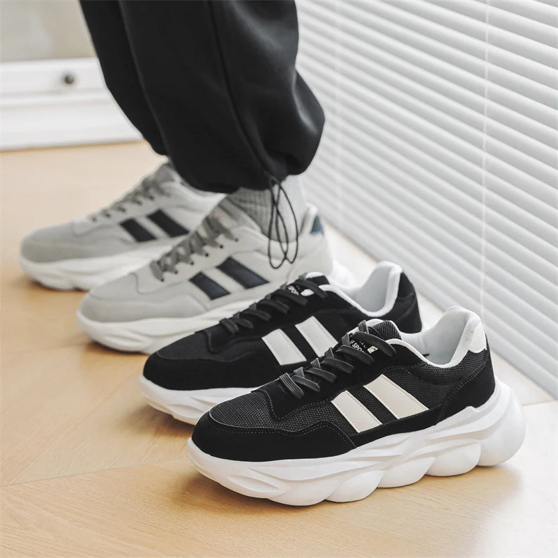 Damen Sportliche Sneakers mit atmungsaktiver Mesh-Oberfläche und dämpfender Sohle Heidi Mode - Image 4
