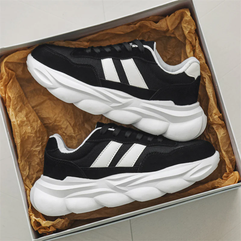 Damen Sportliche Sneakers mit atmungsaktiver Mesh-Oberfläche und dämpfender Sohle Heidi Mode - Image 6