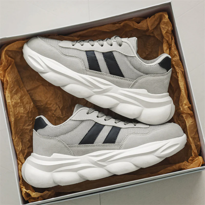 Damen Sportliche Sneakers mit atmungsaktiver Mesh-Oberfläche und dämpfender Sohle Heidi Mode - Image 7