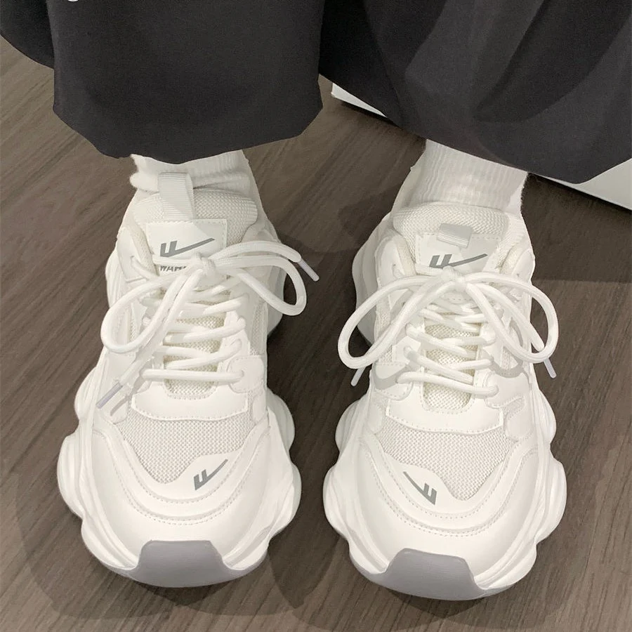 Damen sportliche Sneakers mit atmungsaktiver Mesh-Oberfläche und dämpfender Sohle Heidi Mode - Image 2