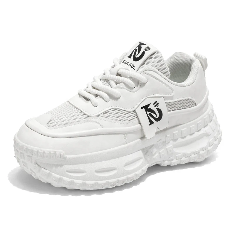 Damen Sportliche Sneakers mit atmungsaktiver Mesh-Oberfläche und dämpfender Sohle Heidi Mode - Image 5