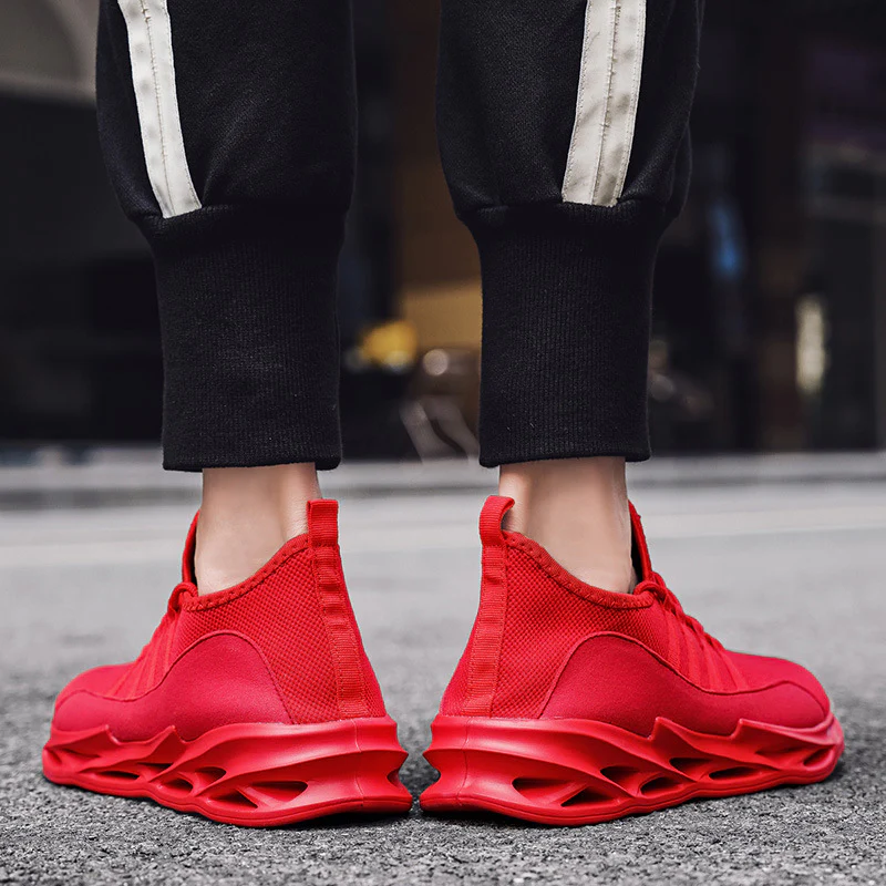 Damen Sportliche Sneakers mit atmungsaktiver Mesh-Oberfläche und dynamischem Dämpfungssystem Heidi Mode - Image 4