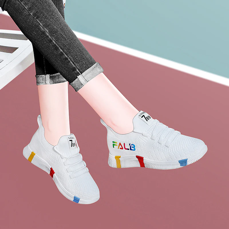 Damen Sportliche Sneakers mit atmungsaktiver Mesh-Oberfläche und flexibler Sohle Heidi Mode - Image 3