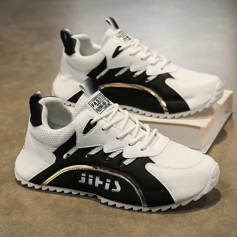 Damen Sportliche Sneakers mit atmungsaktiver Mesh-Oberfläche und gepolsterter Sohle Heidi Mode - Image 2