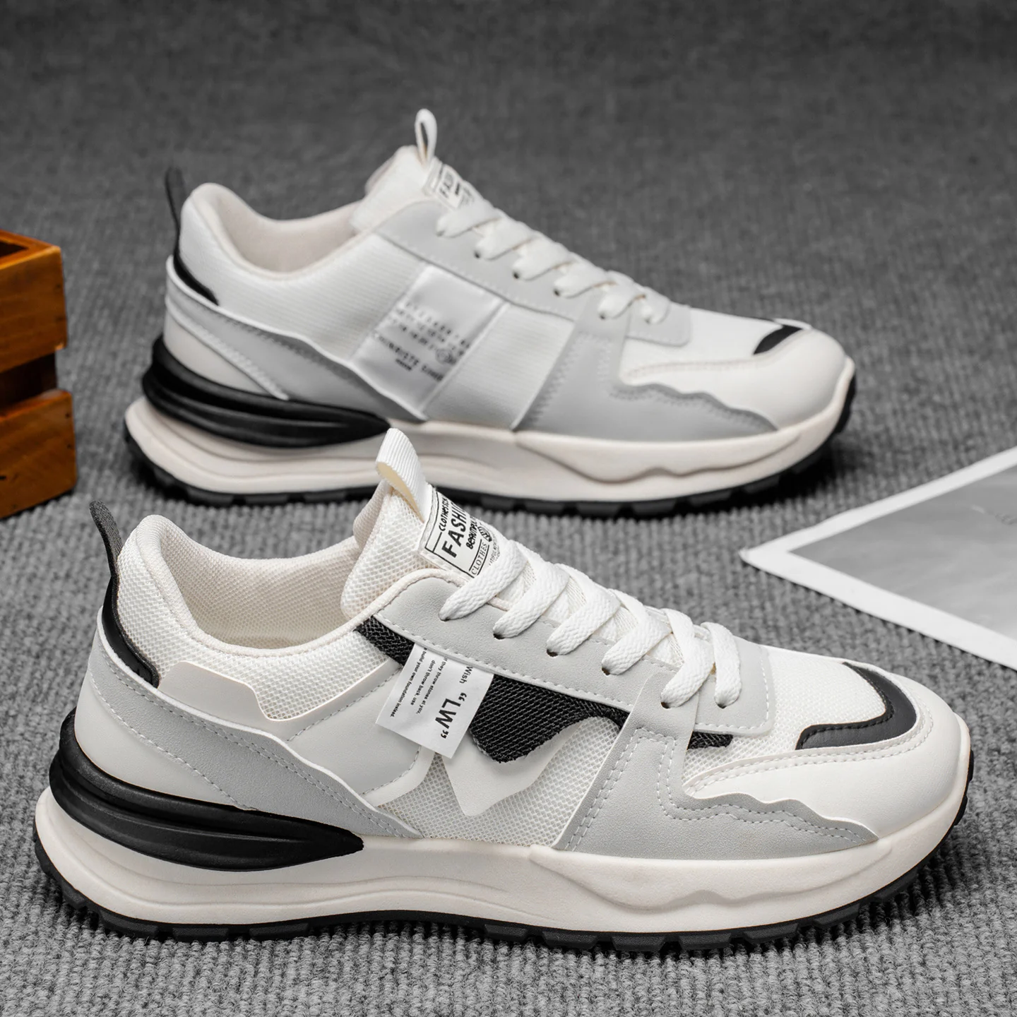 Damen Sportliche Sneakers mit atmungsaktiver Mesh-Oberfläche und innovativem Dämpfungssystem Heidi Mode - Image 2