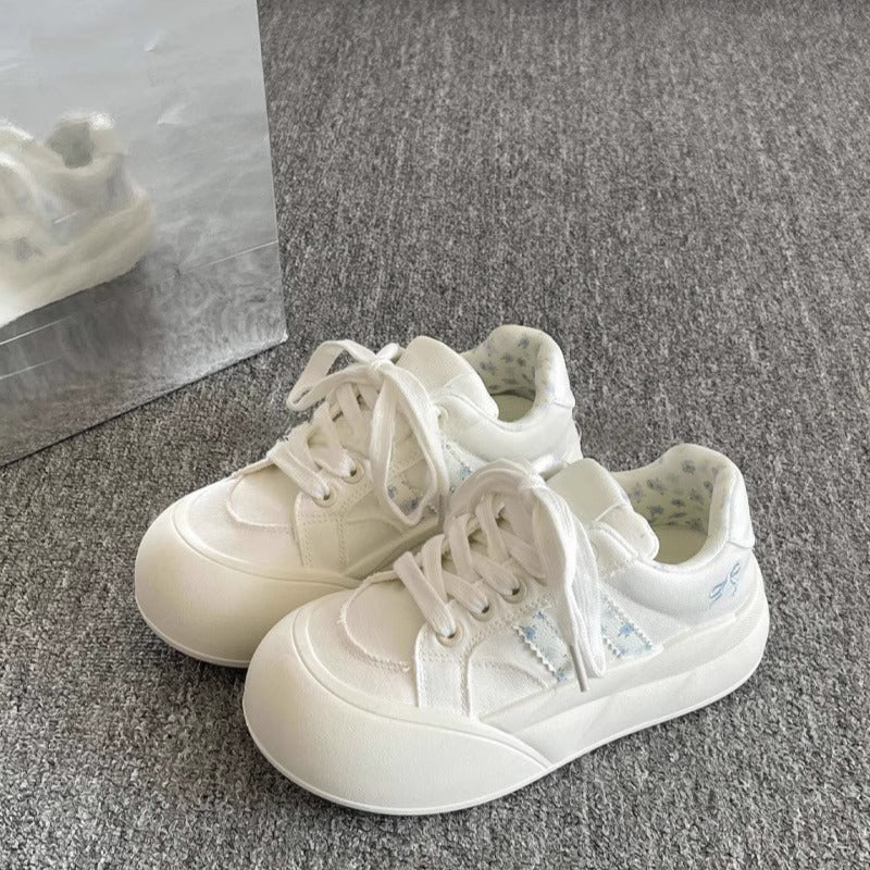 Damen Sportliche Sneakers mit atmungsaktiver Mesh-Oberfläche und innovativem Schnürsystem Heidi Mode - Image 7