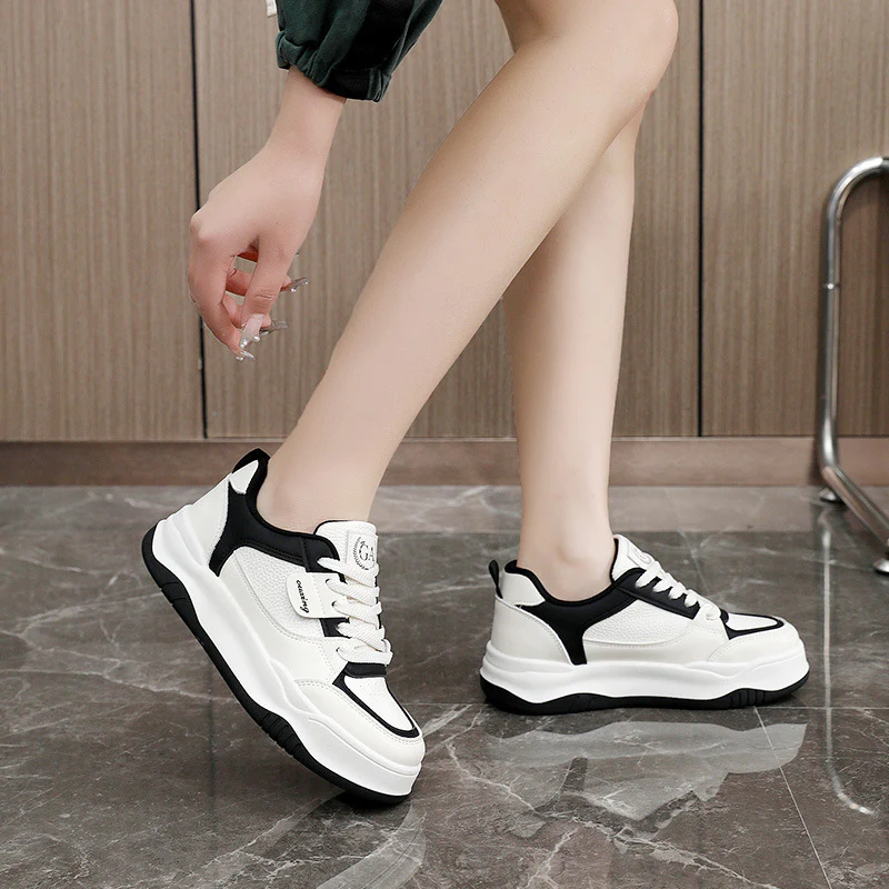 Damen Sportliche Sneakers mit atmungsaktiver Mesh-Oberfläche und komfortablem Sohlenprofil Heidi Mode - Image 3