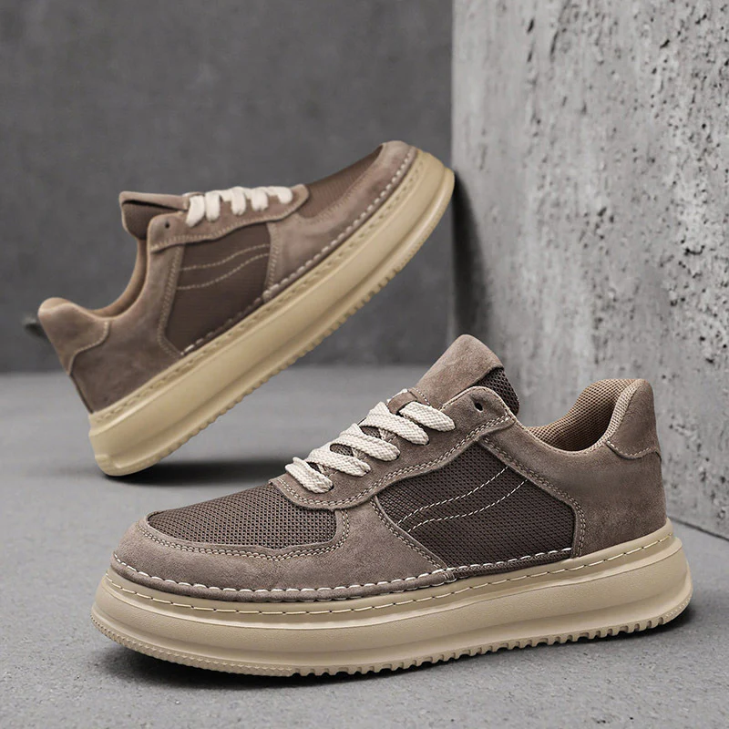 Damen Sportliche Sneakers mit atmungsaktiver Mesh-Oberfläche und robustem Design Heidi Mode - Image 2