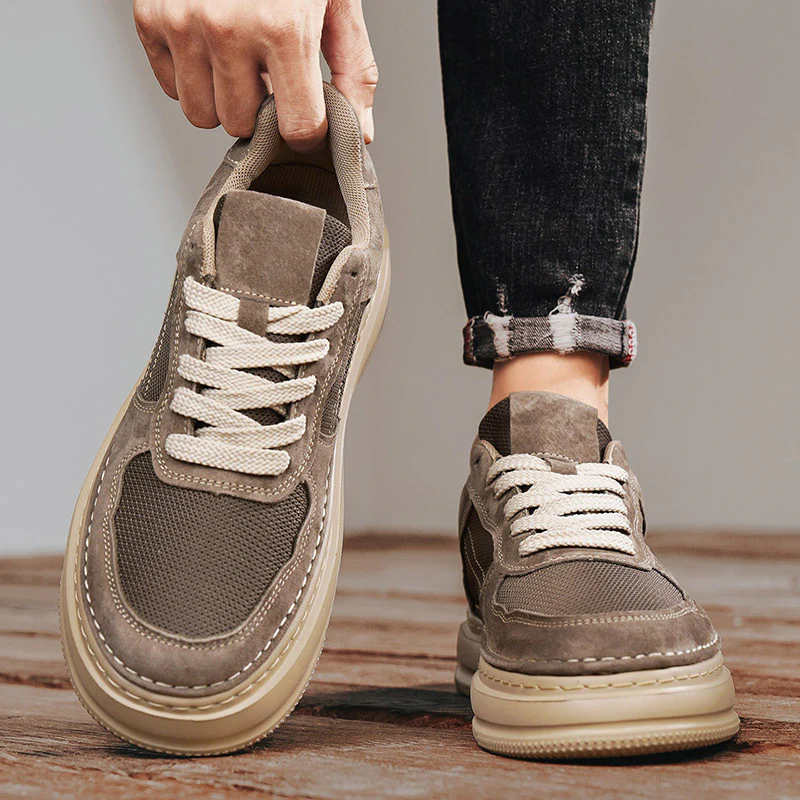 Damen Sportliche Sneakers mit atmungsaktiver Mesh-Oberfläche und robustem Design Heidi Mode - Image 3