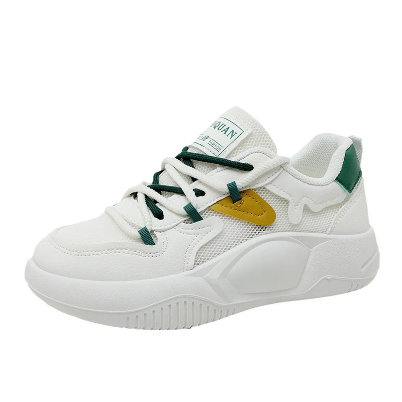 Damen Sportliche Sneakers mit atmungsaktiver Mesh-Oberfläche und robustem Sohlenprofil Heidi Mode - Image 5