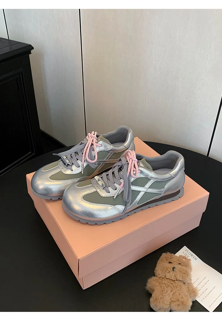 Damen Sportliche Sneakers mit atmungsaktiver Mesh-Oberfläche und rutschfester Laufsohle Heidi Mode - Image 7