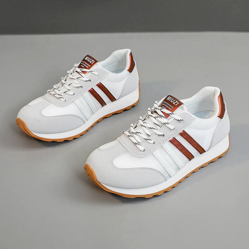 Damen Sportliche Sneakers mit atmungsaktiver Mesh-Oberfläche und rutschfester Laufsohle Heidi Mode - Image 2