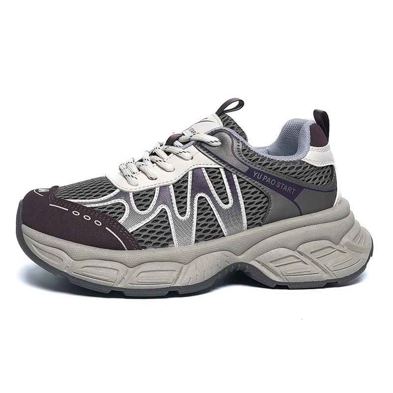 Damen Sportliche Sneakers mit atmungsaktiver Mesh-Oberfläche und rutschfester Sohle Heidi Mode 1771155244 - Image 7