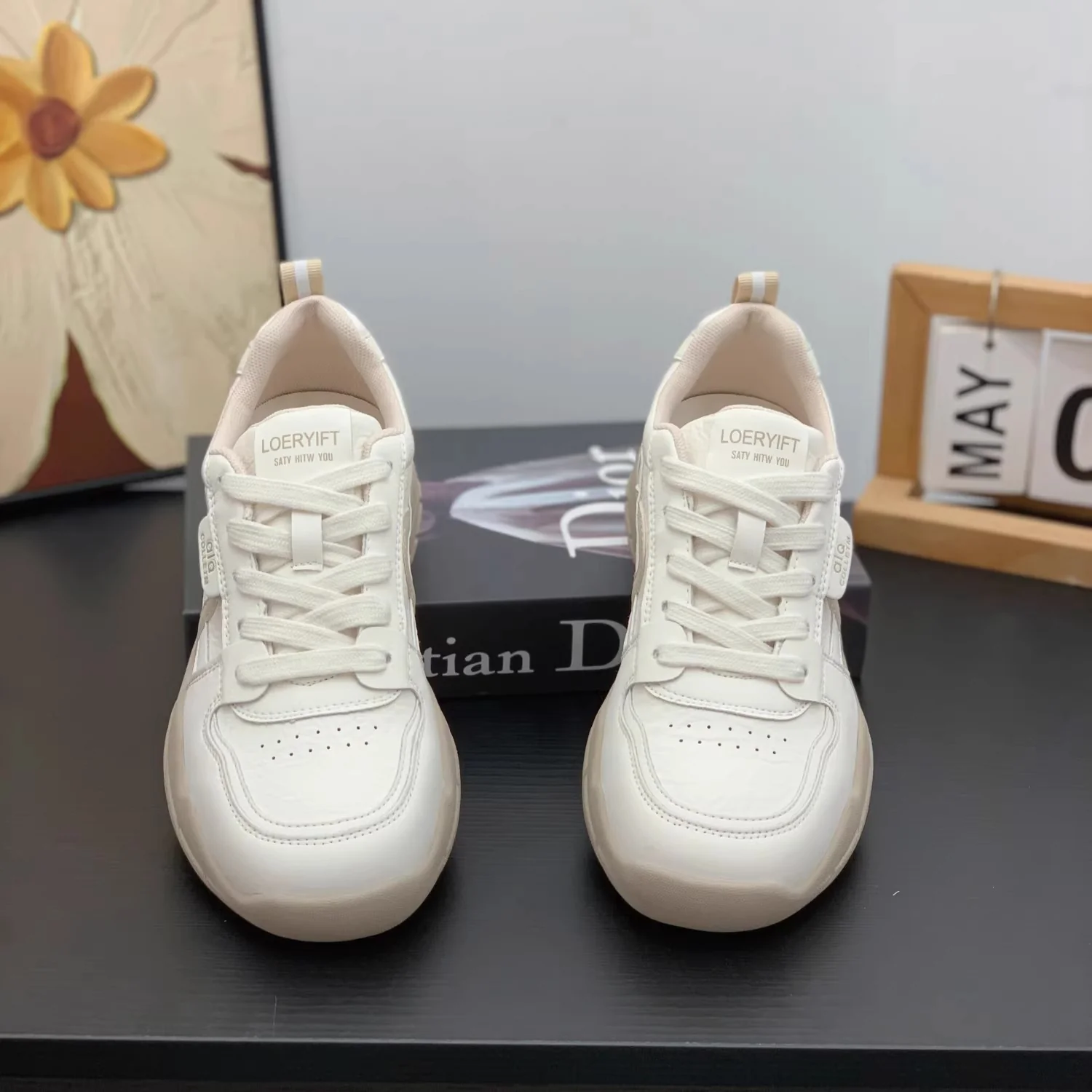 Damen Sportliche Sneakers mit atmungsaktiver Mesh-Oberfläche und rutschfester Sohle Heidi Mode - Image 4