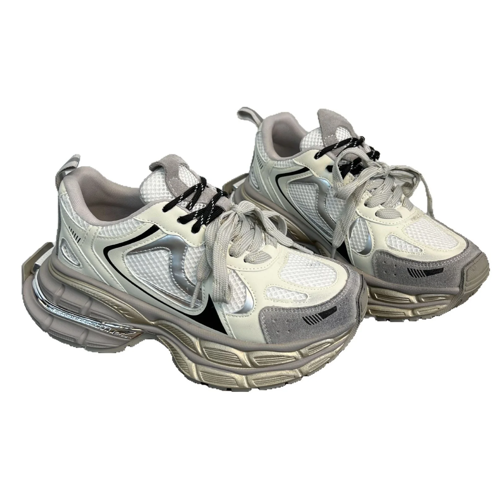Damen Sportliche Sneakers mit atmungsaktiver Mesh-Oberfläche und stabiler Dämpfungstechnologie Heidi Mode - Image 5