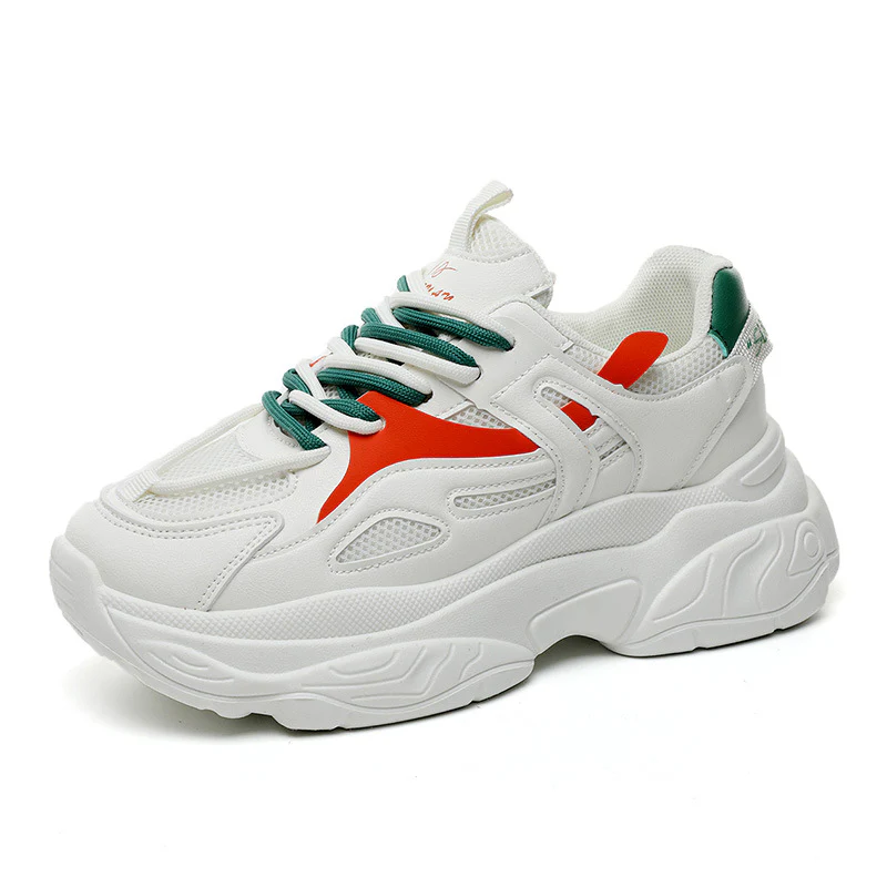 Damen Sportliche Sneakers mit atmungsaktiver Mesh-Oberfläche und stabiler Sohle Heidi Mode - Image 5
