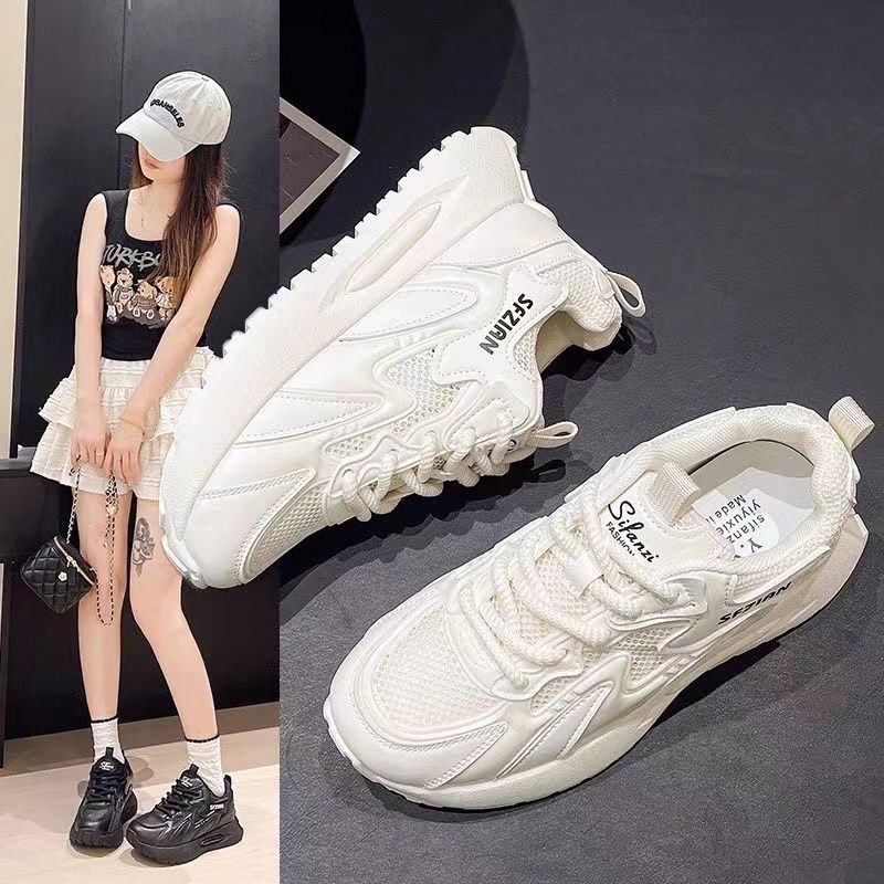 Damen Sportliche Sneakers mit atmungsaktiver Mesh-Oberfläche und stoßdämpfendem Design Heidi Mode - Image 5