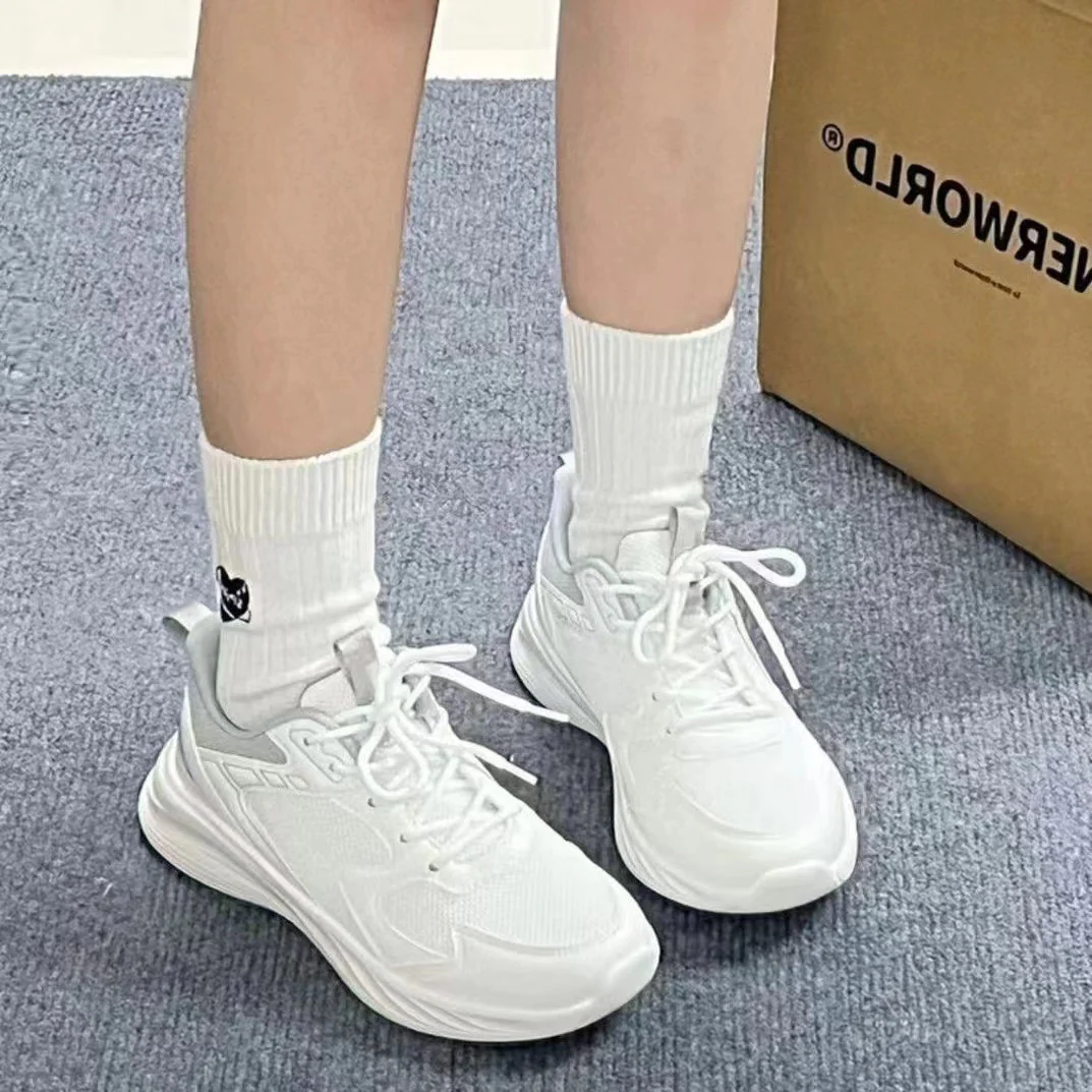 Damen Sportliche Sneakers mit atmungsaktiver Mesh-Oberfläche und stoßdämpfender Sohle Heidi Mode - Image 2