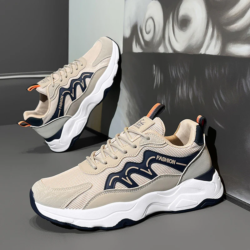 Damen Sportliche Sneakers mit atmungsaktiver Mesh-Oberfläche und stoßdämpfender Sohle Heidi Mode - Image 2