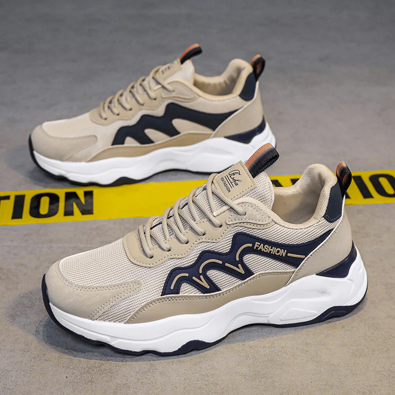 Damen Sportliche Sneakers mit atmungsaktiver Mesh-Oberfläche und stoßdämpfender Sohle Heidi Mode - Image 6