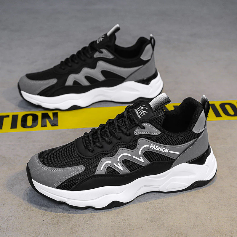 Damen Sportliche Sneakers mit atmungsaktiver Mesh-Oberfläche und stoßdämpfender Sohle Heidi Mode - Image 7