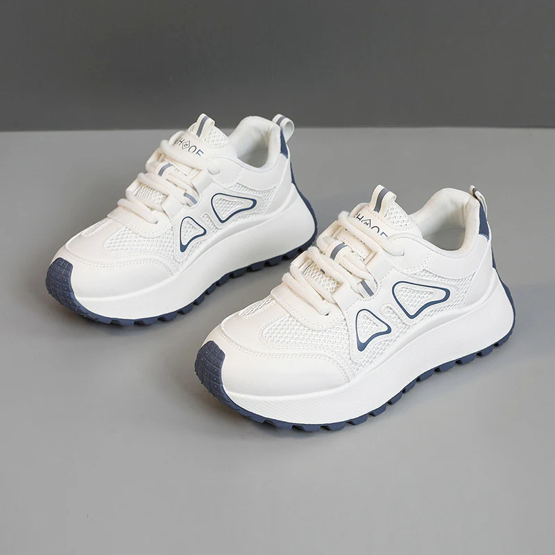 Damen Sportliche Sneakers mit atmungsaktiver Mesh-Oberfläche und stoßdämpfender Sohle Heidi Mode - Image 7