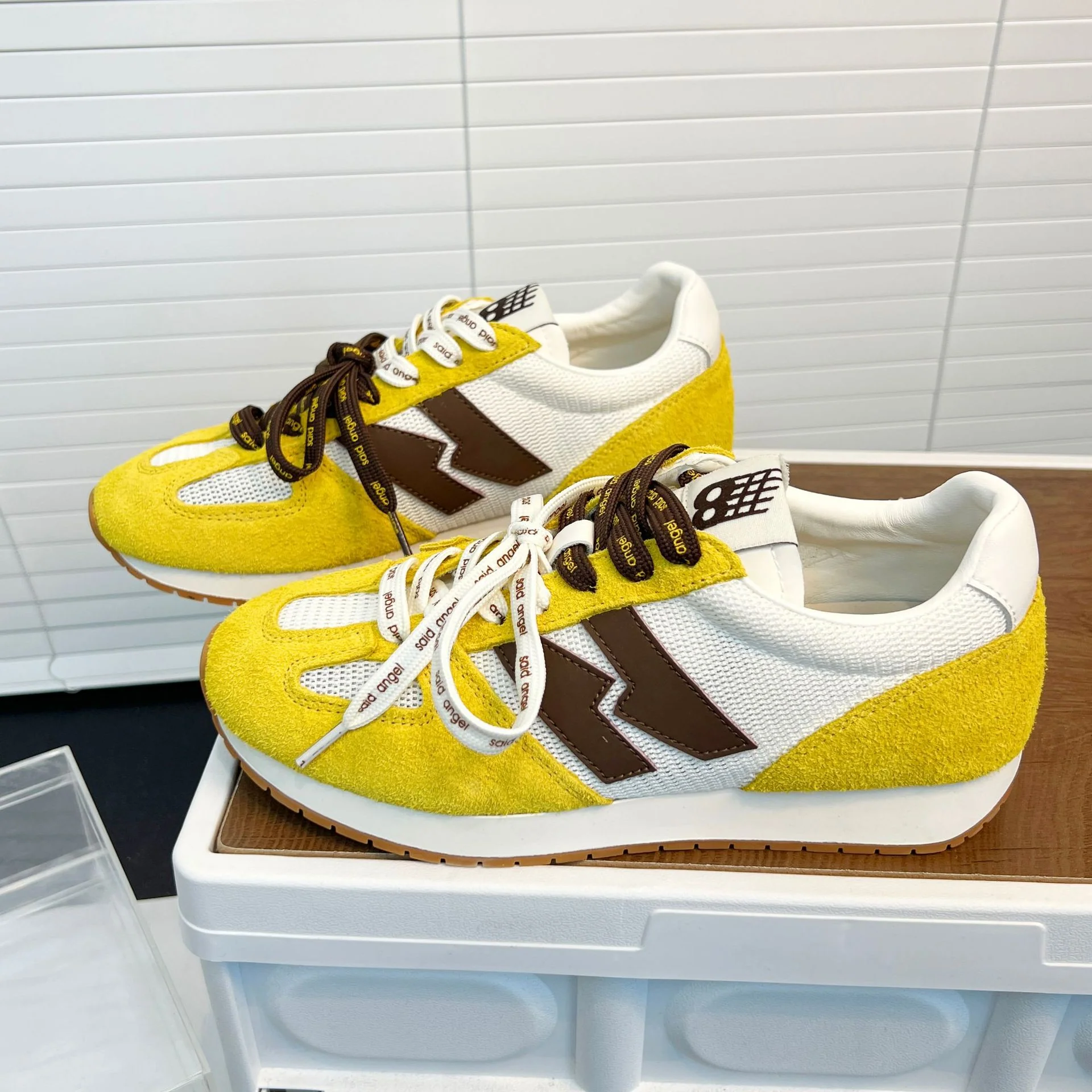 Damen Sportliche Sneakers mit atmungsaktiver Mesh-Oberfläche und weichem Futter Heidi Mode