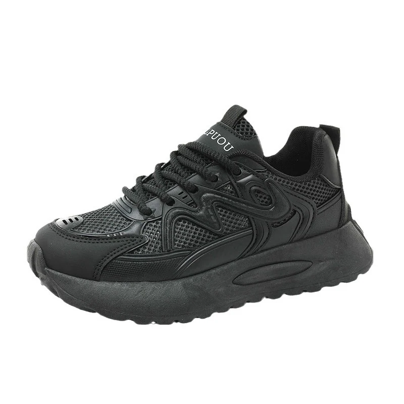 Damen Sportliche Sneakers mit atmungsaktiver Mesh-Struktur und gepolsterter Sohle Heidi Mode - Image 5