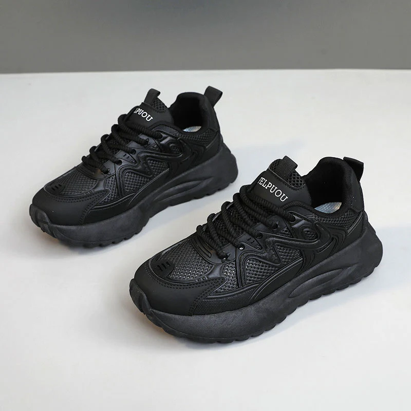 Damen Sportliche Sneakers mit atmungsaktiver Mesh-Struktur und gepolsterter Sohle Heidi Mode - Image 7