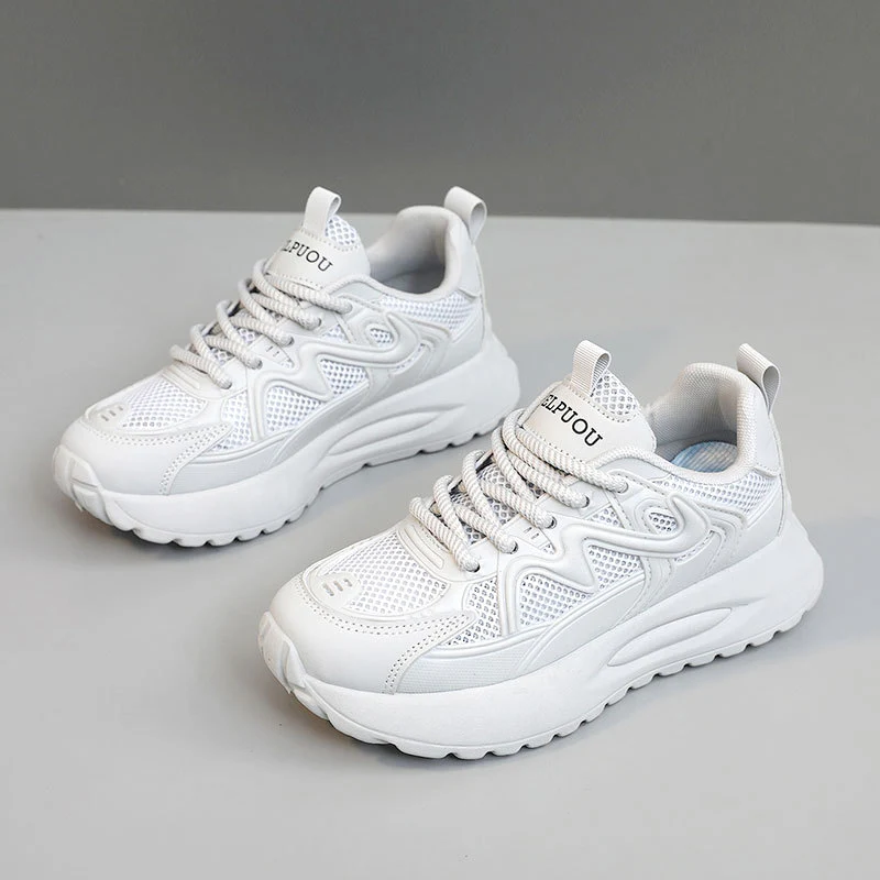 Damen Sportliche Sneakers mit atmungsaktiver Mesh-Struktur und gepolsterter Sohle Heidi Mode - Image 8