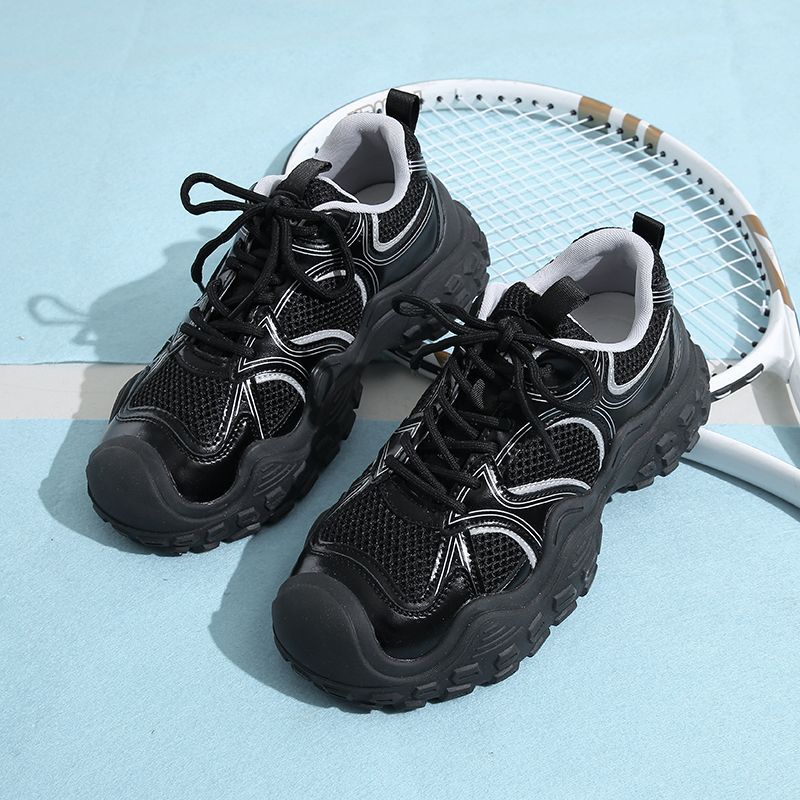 Damen Sportliche Sneakers mit atmungsaktiver Netzoberfläche und gepolsterter Sohle Heidi Mode - Image 2
