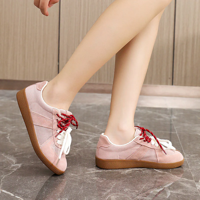 Damen Sportliche Sneakers mit atmungsaktiver Netzstruktur und bequemer Dämpfung Heidi Mode - Image 2