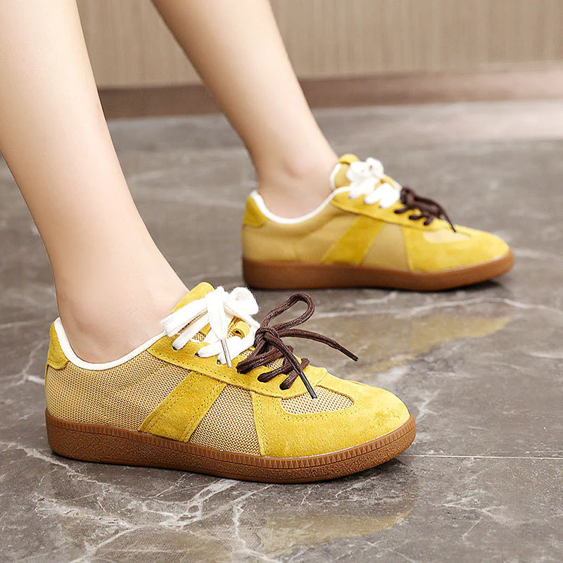 Damen Sportliche Sneakers mit atmungsaktiver Netzstruktur und bequemer Dämpfung Heidi Mode - Image 4