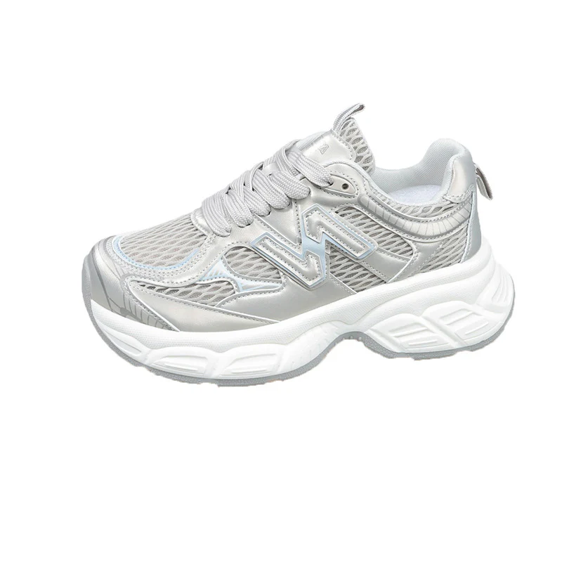 Damen Sportliche Sneakers mit atmungsaktiver Netzstruktur und dämpfender Sohle Heidi Mode - Image 5