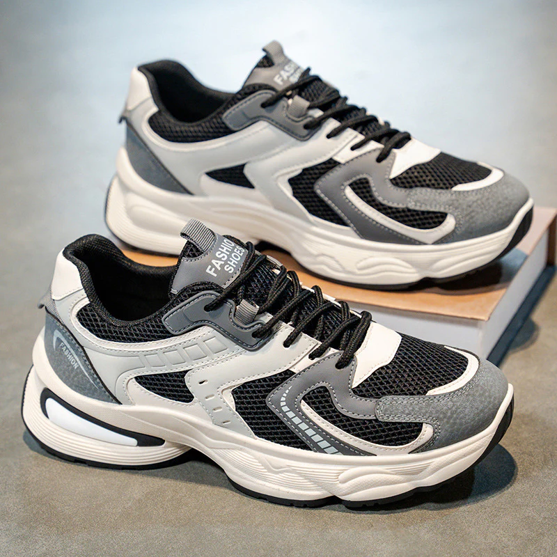 Damen Sportliche Sneakers mit atmungsaktiver Netzstruktur und ergonomischer Dämpfung Heidi Mode - Image 2
