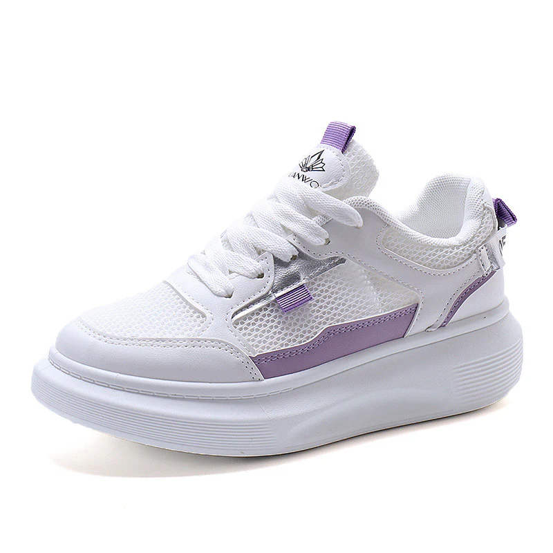 Damen Sportliche Sneakers mit atmungsaktiver Netzstruktur und flexiblem Sohlenprofil Heidi Mode - Image 6