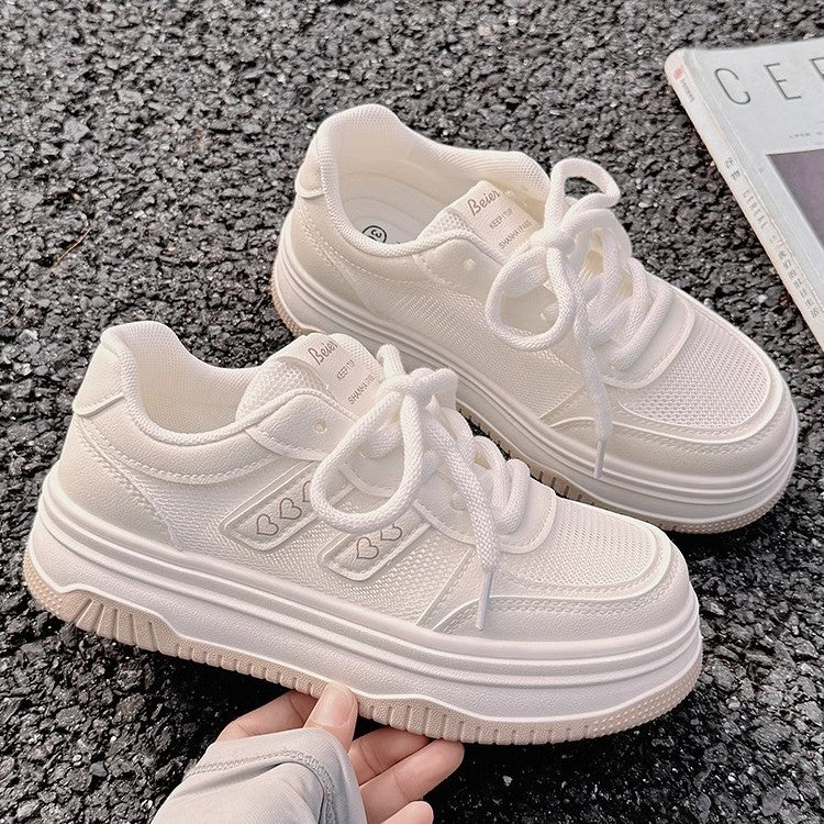 Damen Sportliche Sneakers mit atmungsaktiver Netzstruktur und stoßdämpfender Sohle Heidi Mode - Image 3