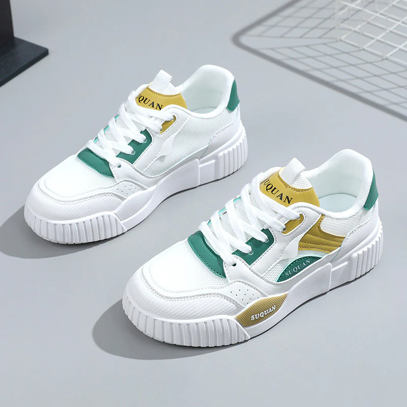 Damen Sportliche Sneakers mit atmungsaktiver Oberfläche und dämpfendem Sohlenprofil Heidi Mode - Image 8