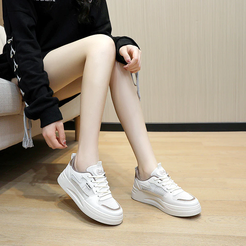 Damen Sportliche Sneakers mit atmungsaktiver Oberfläche und dämpfender Sohle Heidi Mode - Image 3