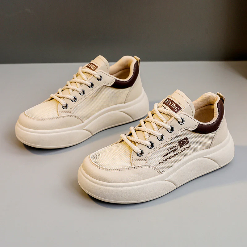 Damen Sportliche Sneakers mit atmungsaktiver Oberflächenstruktur und komfortablem Dämpfungssystem Heidi Mode - Image 6