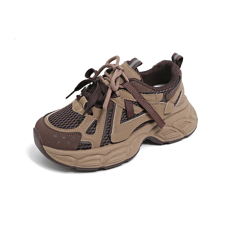 Damen Sportliche Sneakers mit atmungsaktiver Oberflächenstruktur und rutschfestem Sohlenprofil Heidi Mode - Image 8