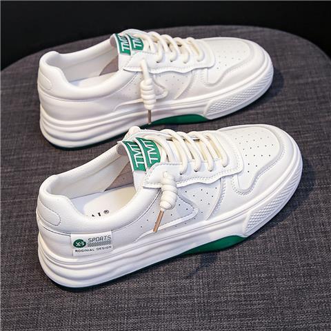 Damen Sportliche Sneakers mit atmungsaktiver Oberflächenstruktur und verstärkter Sohle Heidi Mode - Image 2