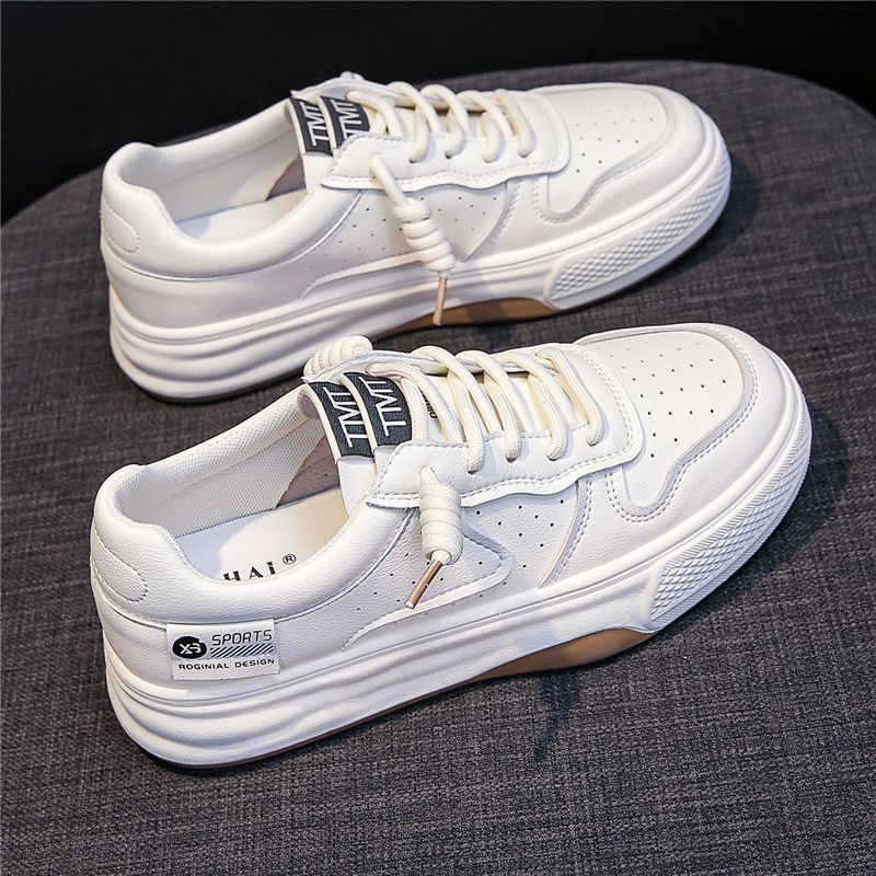 Damen Sportliche Sneakers mit atmungsaktiver Oberflächenstruktur und verstärkter Sohle Heidi Mode - Image 3