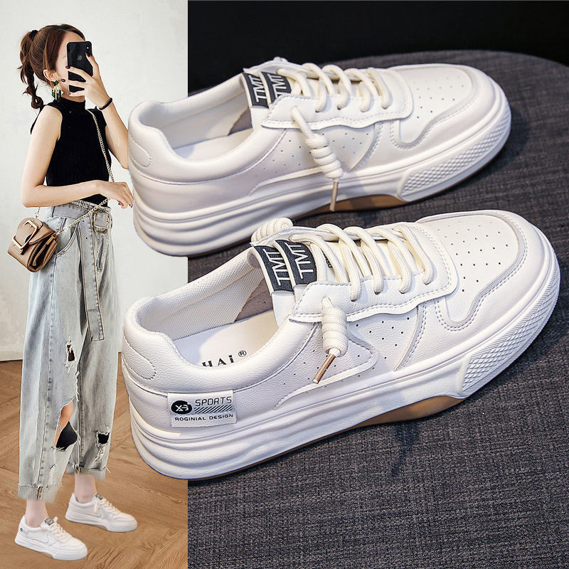 Damen Sportliche Sneakers mit atmungsaktiver Oberflächenstruktur und verstärkter Sohle Heidi Mode - Image 4
