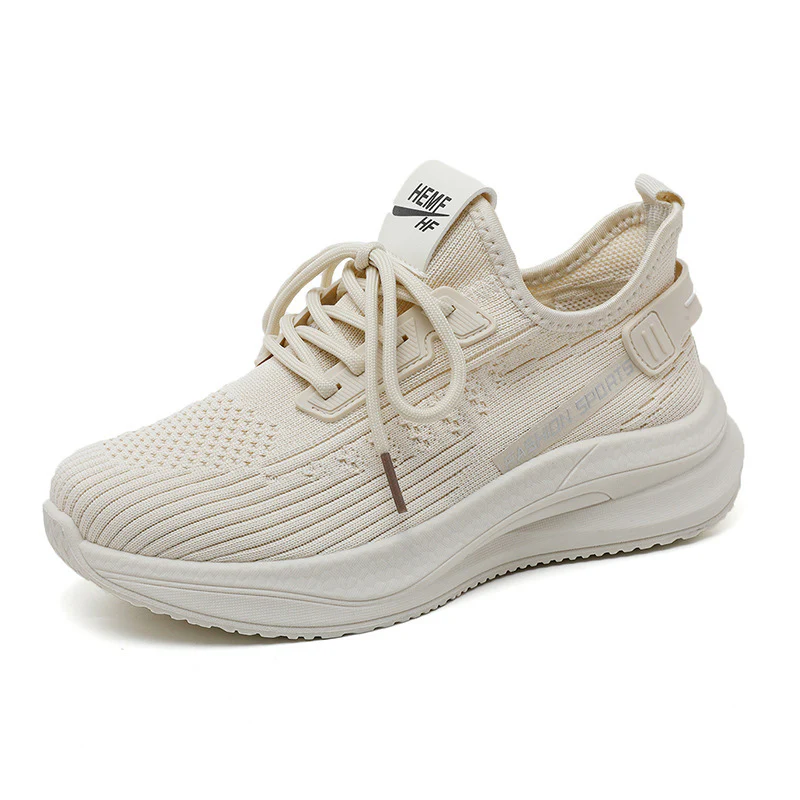 Damen Sportliche Sneakers mit atmungsaktiver Obermaterialstruktur und flexibel dämpfender Sohle Heidi Mode - Image 3