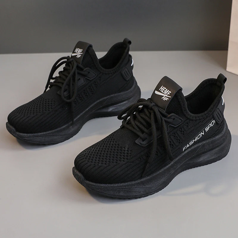 Damen Sportliche Sneakers mit atmungsaktiver Obermaterialstruktur und flexibel dämpfender Sohle Heidi Mode - Image 8