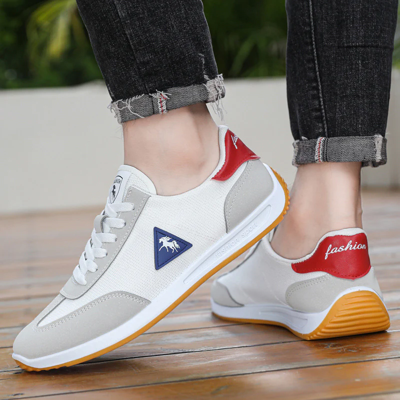 Damen Sportliche Sneakers mit atmungsaktiver Obermaterialstruktur und flexiblem Sohlendesign Heidi Mode - Image 4