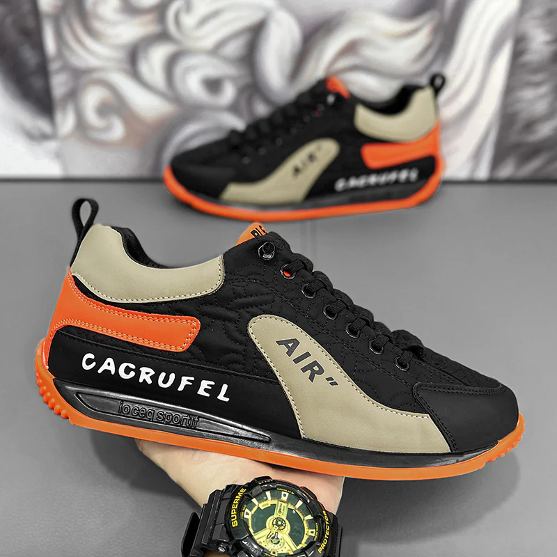 Damen Sportliche Sneakers mit atmungsaktiver Struktur und flexibler Dämpfungstechnologie Heidi Mode